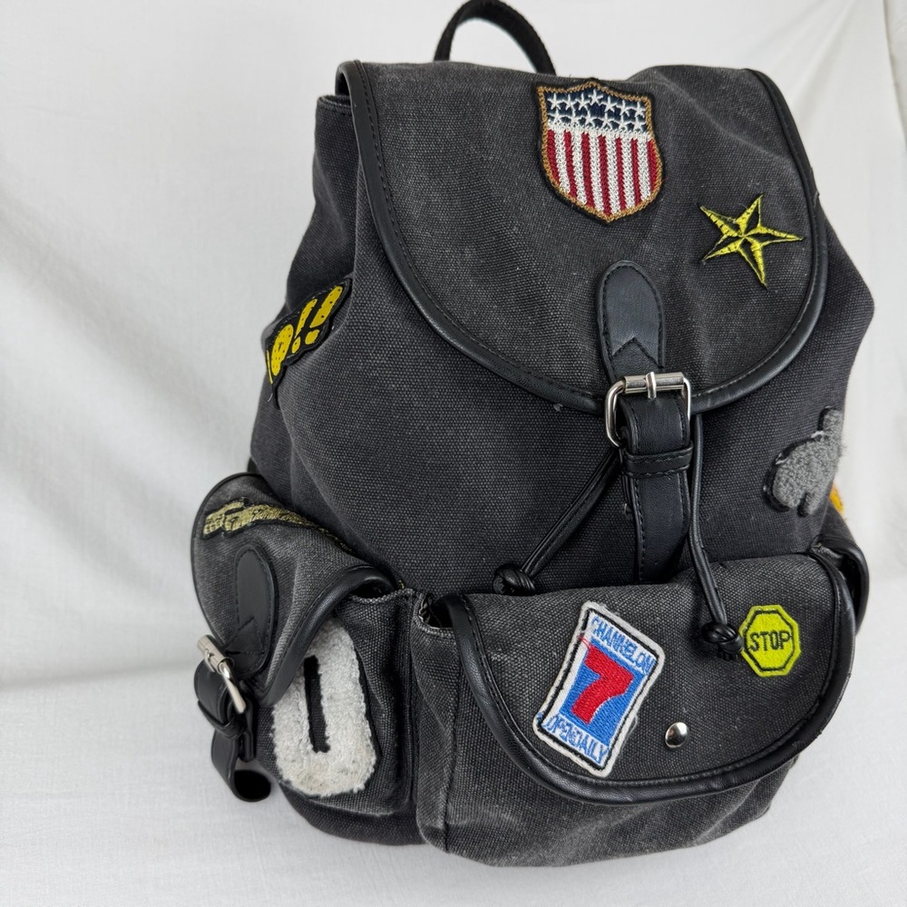 Dream Control Utility Multi-pocket Backpack, Patches, Magnetic Buttons - Picture 3 of 16